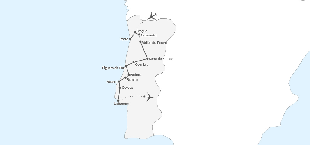 Portugal - Circuit Cap sur le Portugal