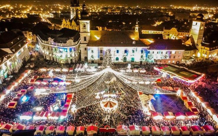 Roumanie - Marché de Noël en Roumanie